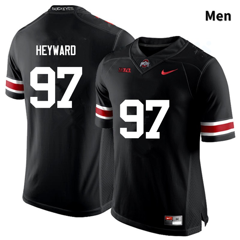 Ohio State Buckeyes Cameron Heyward Men's #97 Black Game Stitched College Football Jersey